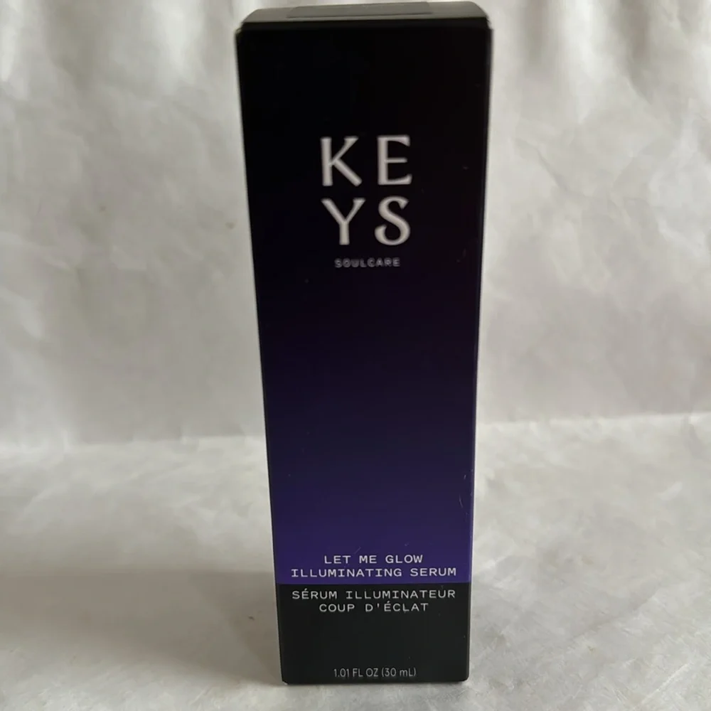 KEYS SOULCARE Let Me Glow Illuminating Priming Serum w/ Niacinamide 1oz $26 NIB